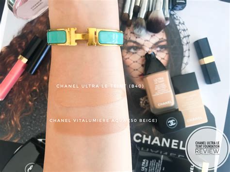 chanel ultra le teint swatches